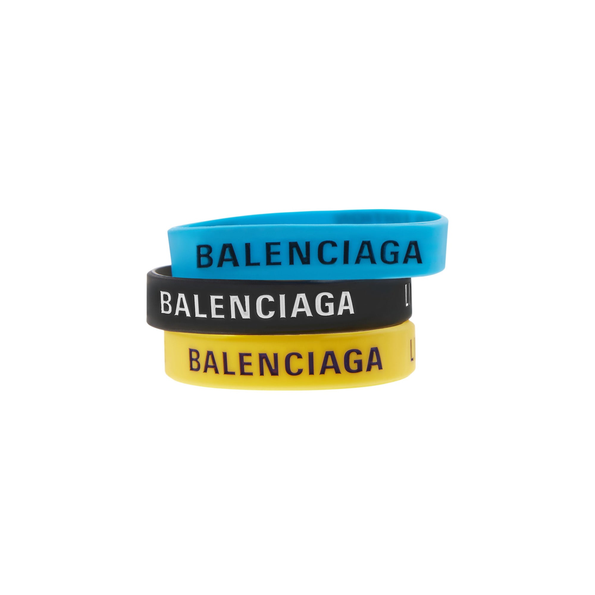 Limited Edition Bracelet Set in Yellow/black/blue