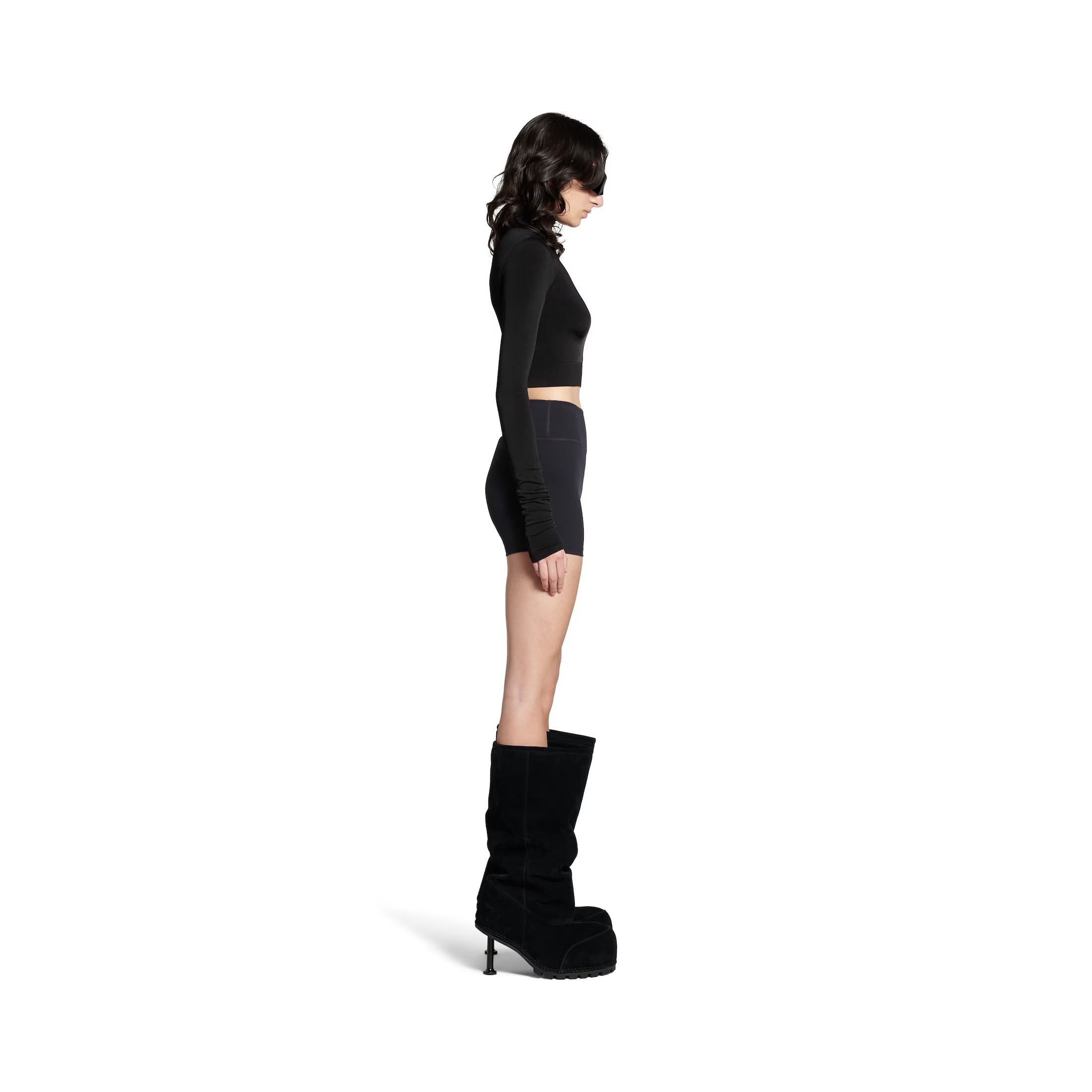 Activewear Cycling Shorts in Black