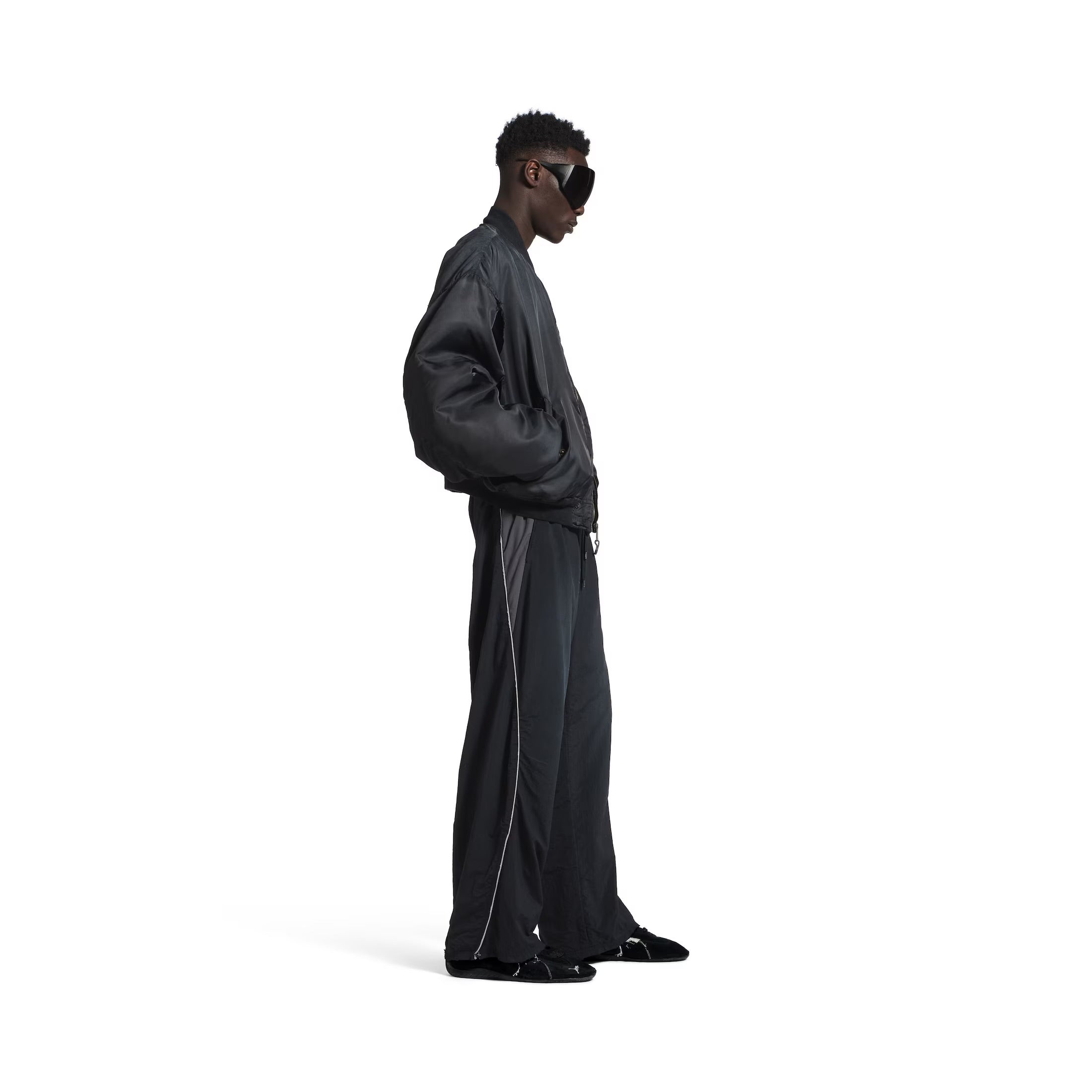 Balenciaga I Puma Tracksuit Pants in Elephant Grey
