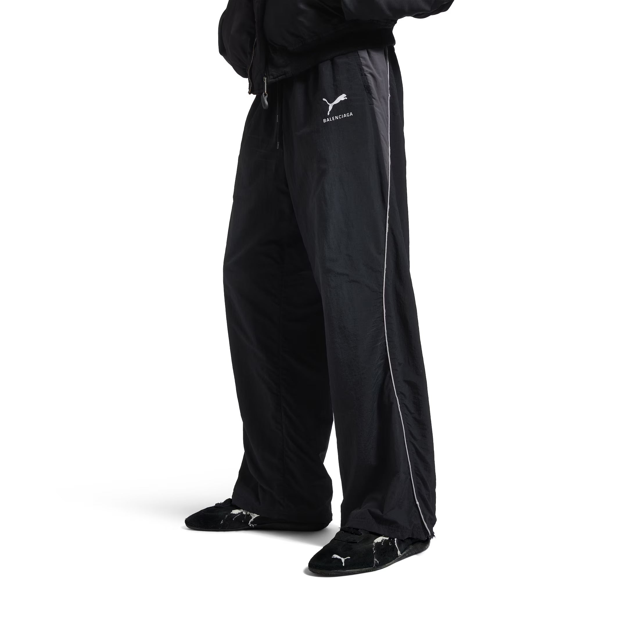 Balenciaga I Puma Tracksuit Pants in Elephant Grey