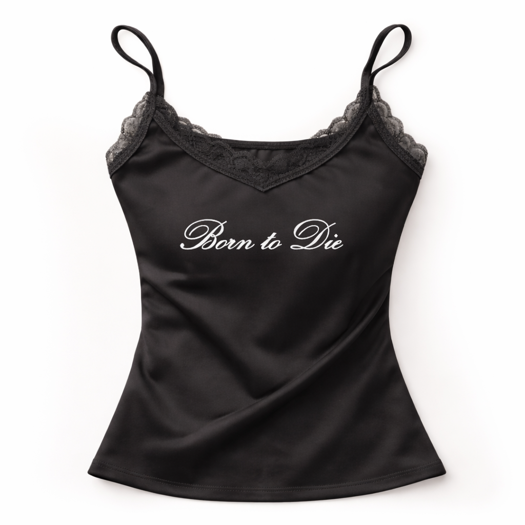 Born to Die Lace Cami Top