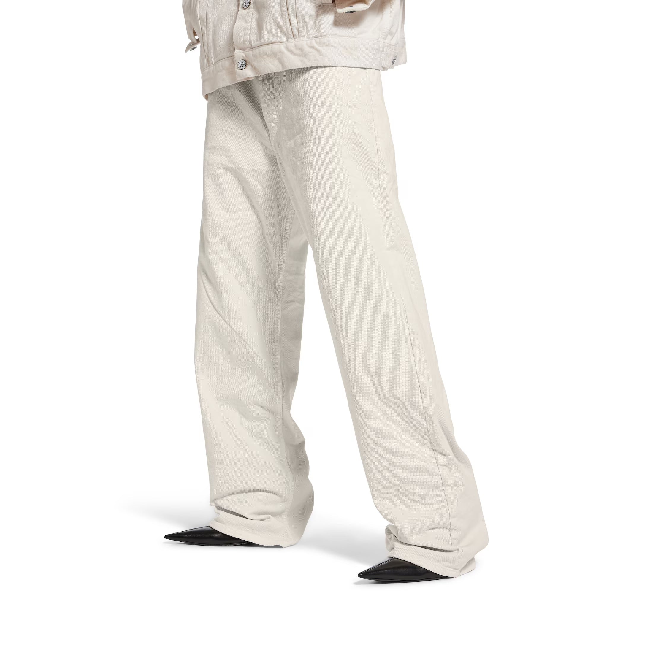 Loose Fit Pants in White