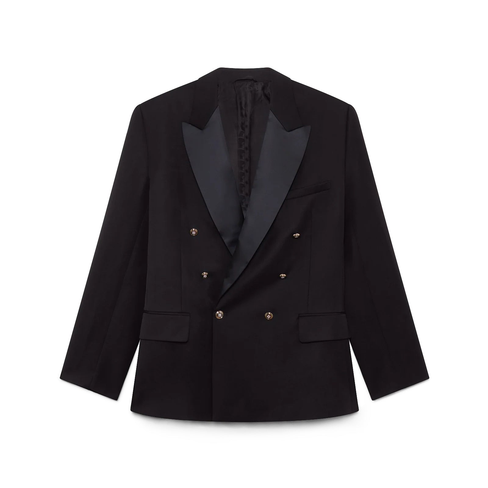 Wool Double Breasted Blazer